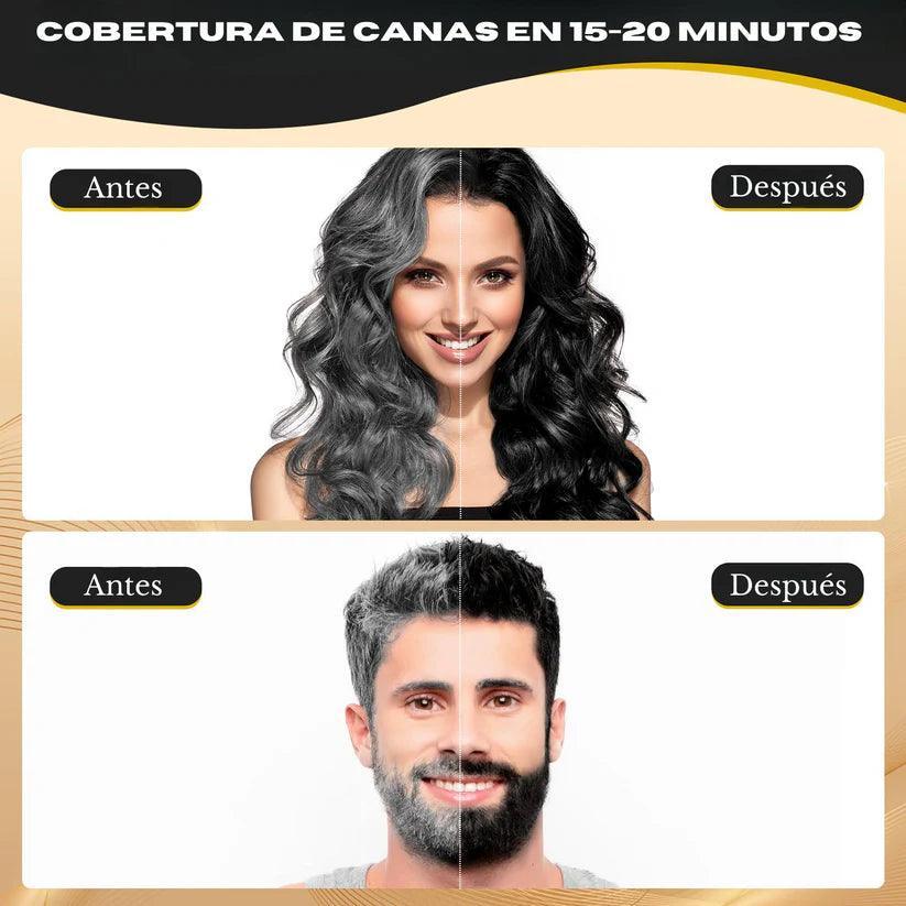 2x1 Champú AntiCanas HairDye 100ml - Para Mujeres y Hombres