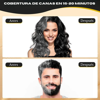 2x1 Champú AntiCanas HairDye 100ml - Para Mujeres y Hombres